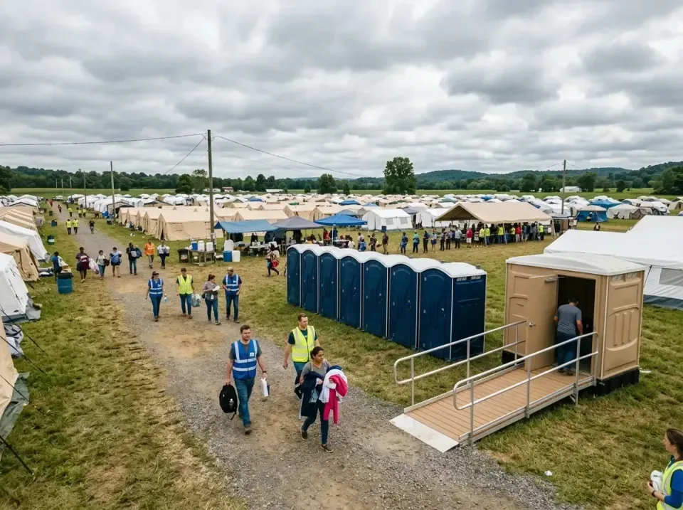 disaster-relief-camp-restrooms-010 — frequently asked questions, Dumpster & Portable Bathrooms Rental in Van Alstyne, TX